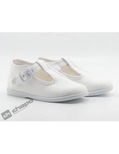 Zapatos Blanco Batilas 12601