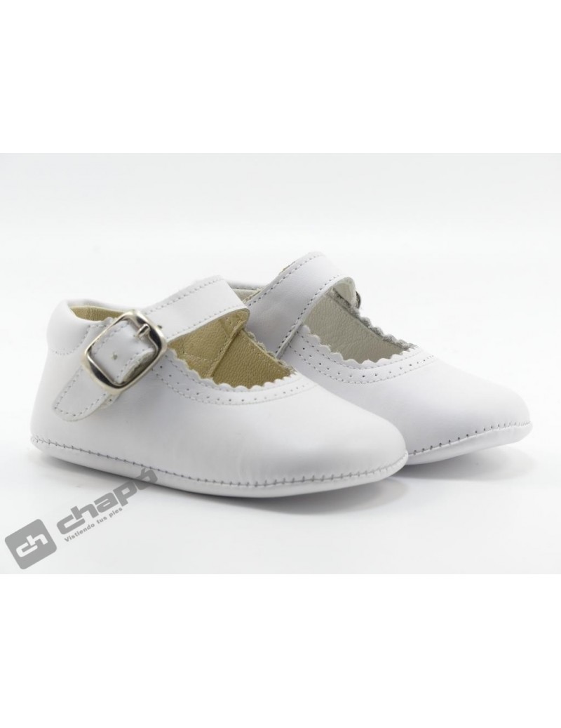 Zapatos Blanco D´bebe 2190