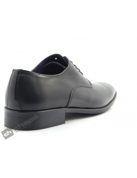 Zapatos Negro Enrique PÉrez 10045-placado 1