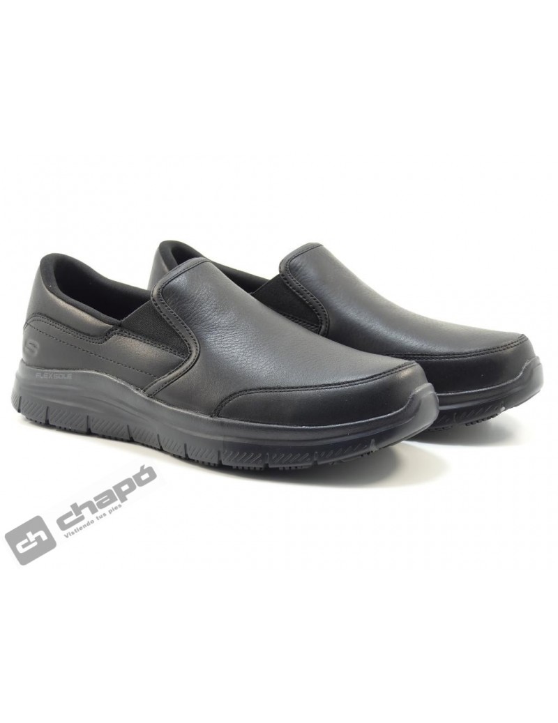 Sneakers Negro Skechers 77071ec-trabajo