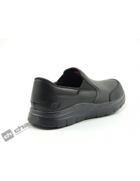Sneakers Negro Skechers 77071ec ** -trabajo
