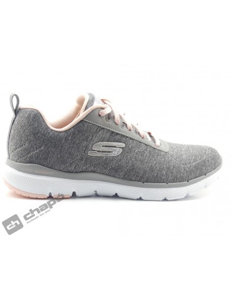Sneakers Grafito Skechers 13067