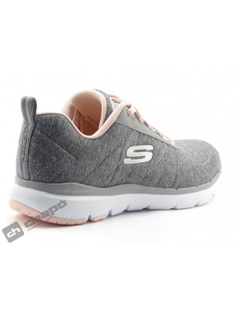 Sneakers Grafito Skechers 13067