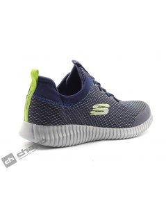 Zapatos Marino Skechers 52529