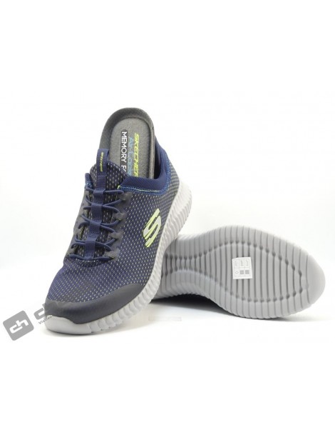 Zapatos Marino Skechers 52529