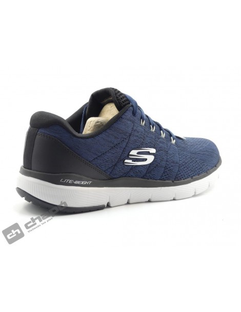 Zapatos Marino Skechers 52957