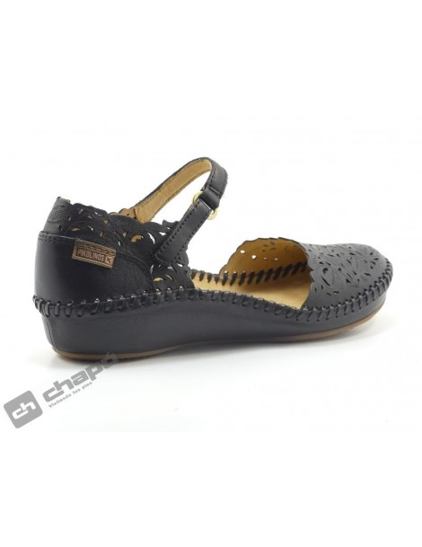 Zapatos Negro Pikolinos 655-0906 P. Vallarta