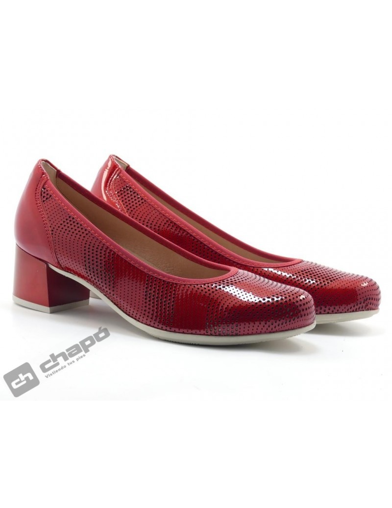 Zapatos Rojo Pitillos 6041