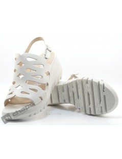 Sandalia Blanco Zapatos Wonders D-9003