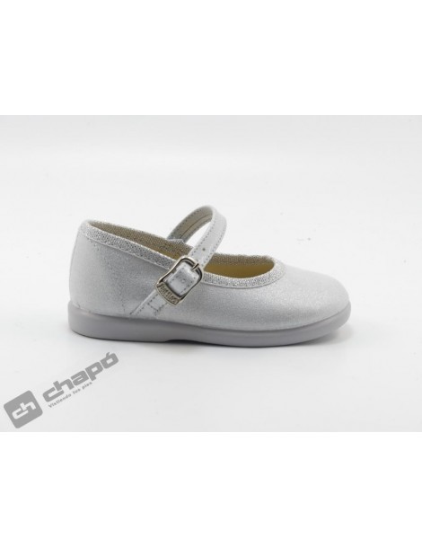Zapatos Plata Batilas 107/109