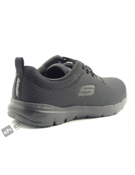 Sneakers Negro Skechers 13070