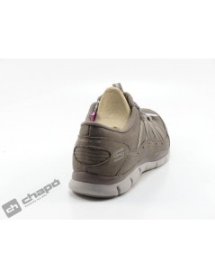 Sneakers Taupe Skechers 23356