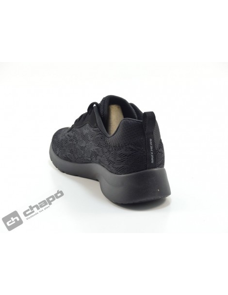 Sneakers Negro Skechers 12963