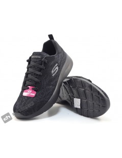 Sneakers Negro Skechers 12963