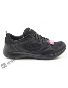 Zapatos Negro Skechers 12982 **