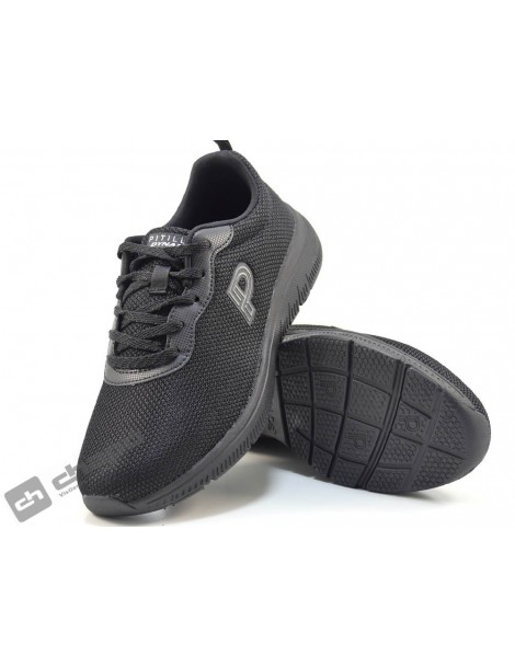 Sneakers Negro Pitillos 1180
