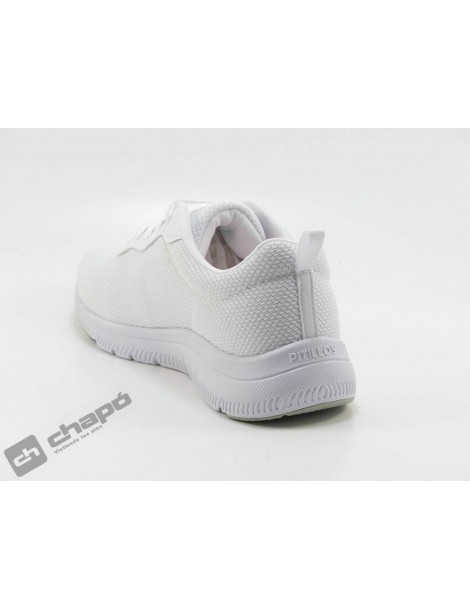 Zapatos Blanco Pitillos 1180