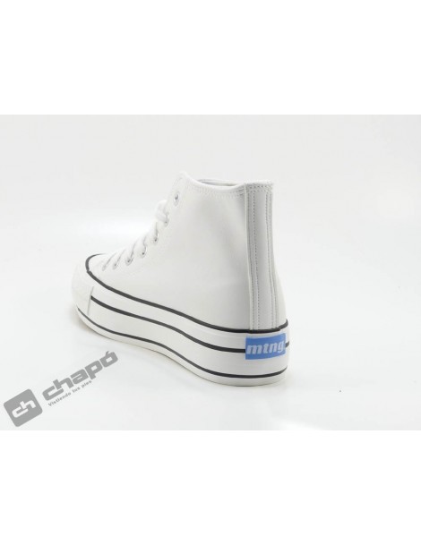 Sneakers Blanco Mustang 60172