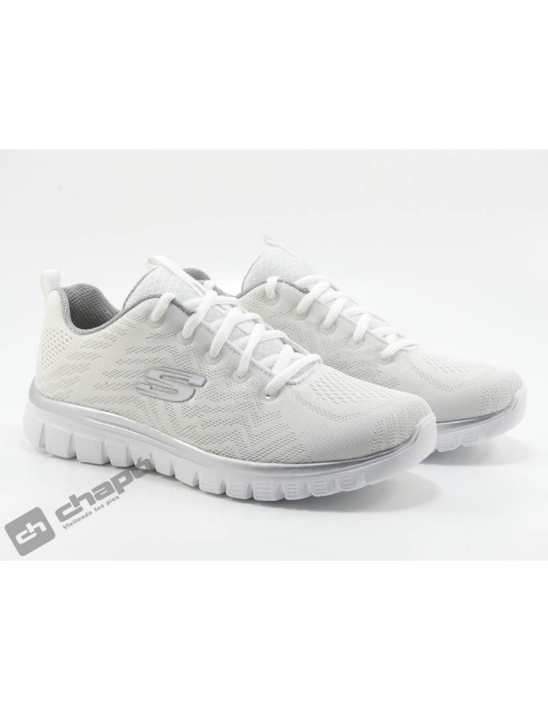 Sneakers Blanco Skechers 12615