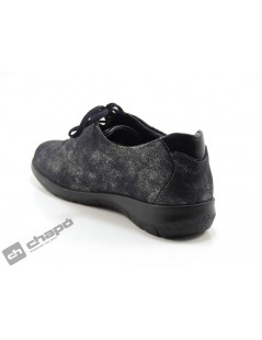 Zapatos Negro Suave 3503