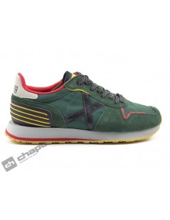 Sneakers Verde Munich Zapatillas Masana-8620442