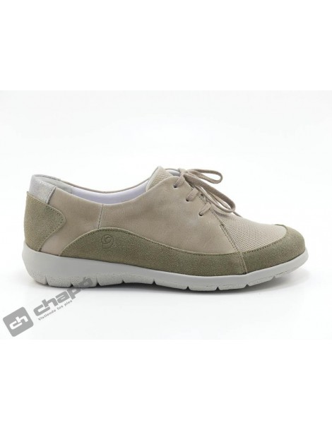 Zapatos Taupe Suave 3658fss