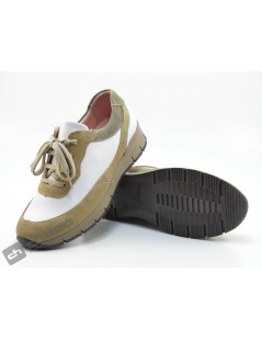 Zapatos Blanco Suave 3923