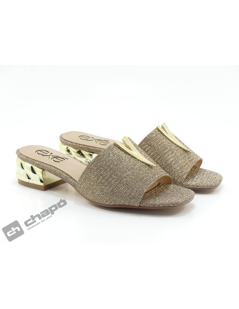 Mules Bronce Exe Shoes Katy-811