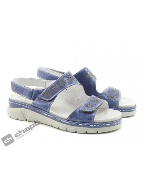 Sandalia Jeans Suave 3362