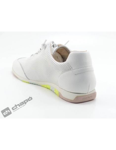 Zapatos Blanco Wonders A-2704