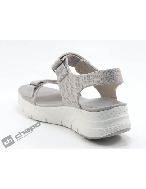 Chancla / Taupe Skechers 119247
