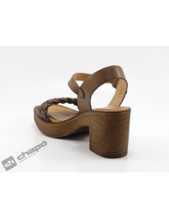 Sandalia Marron Wikers D37404