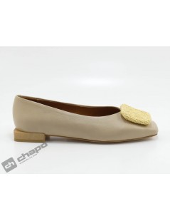 Zapatos Taupe Angel Alarcon 22050