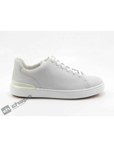 Zapatos Blanco Clarks 26163885