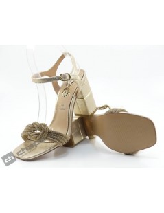 Sandalia Platino Exe Shoes Helen 644