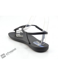 Chancla / Negro Ipanema Chanclas Y Raiders 26671