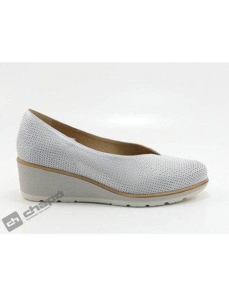 Zapatos Blanco  3737
