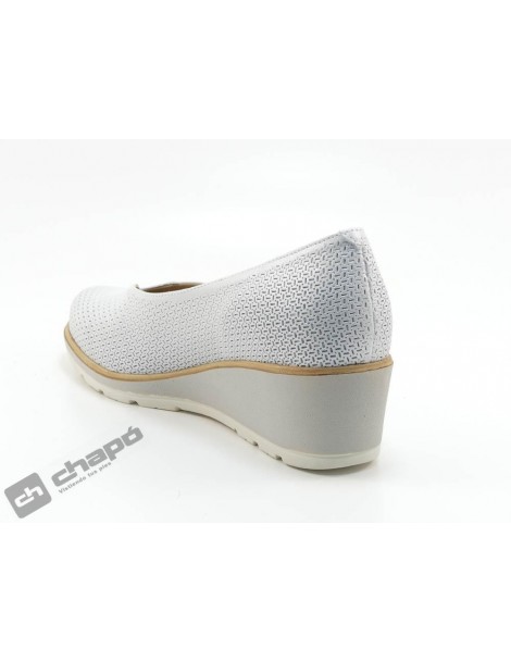 Zapatos Blanco  3737