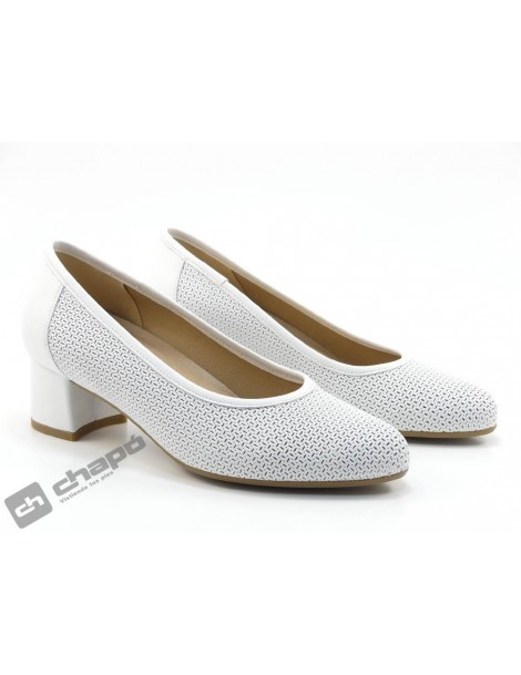 Zapatos Blanco  3686
