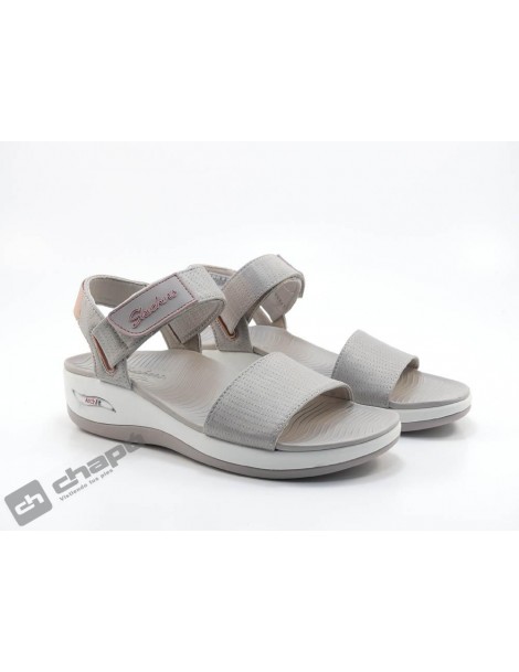 Chancla / Taupe Skechers 163310