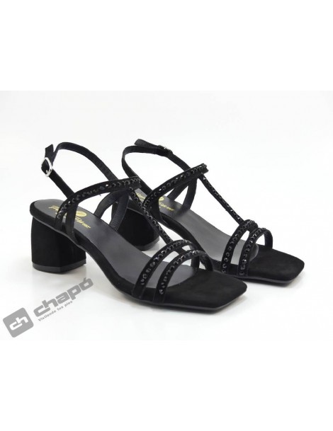 Sandalia Negro Frank 04776