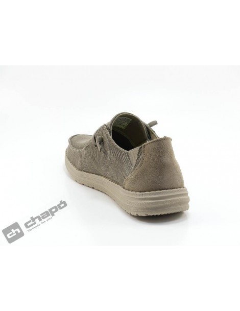 Zapatos Taupe Skechers 66387 **