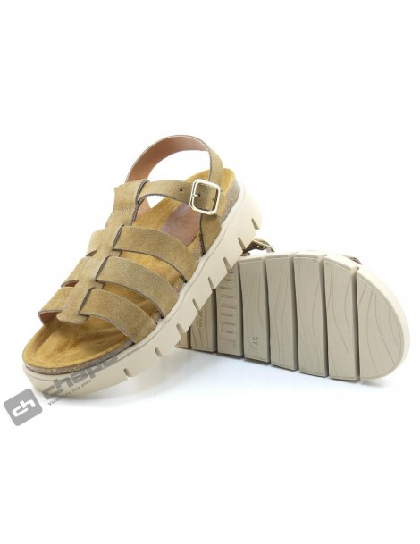 Sandalia Cuero Mustang 52154