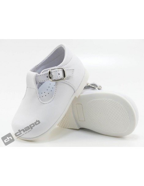 Zapatos Blanco Pepa Ribera 43190