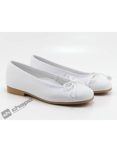 Zapatos Blanco Pepa Ribera 4559
