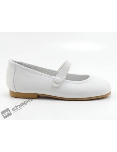 Zapatos Blanco Pepa Ribera 4579
