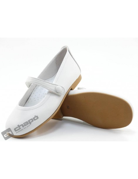 Zapatos Blanco Pepa Ribera 4579