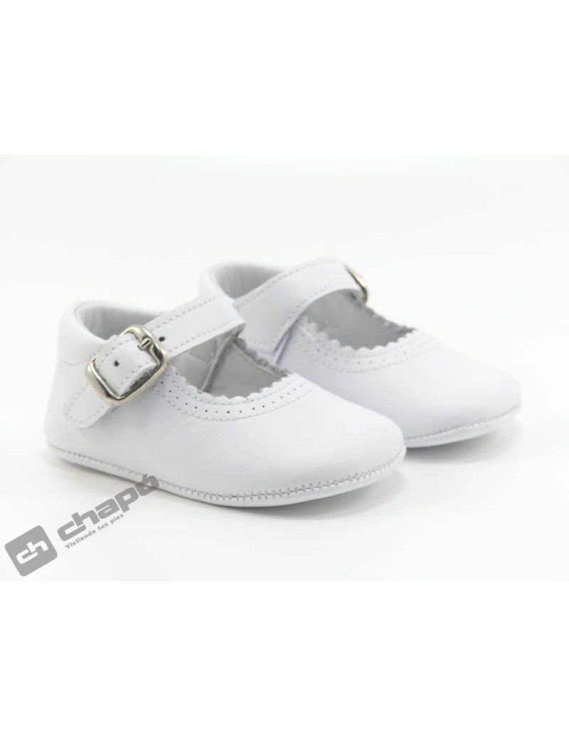 Zapatos Blanco Pepa Ribera 2190