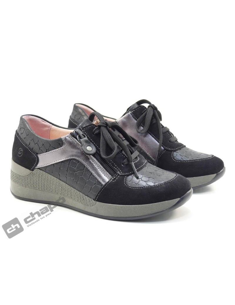 Sneakers Negro Suave 3701ncc