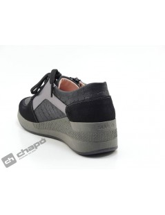 Sneakers Negro Suave 3701ncc